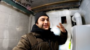 Газовый котёл и дымоход в доме. Размещение настенного котла. Коаксиальный  дымоход в шахту. Монтаж.