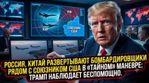 🚨Армада Путина и Си прорывается к границам союзника США, Трамп в панике