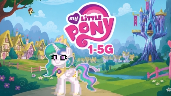 Как создать скин принцесса Селестия (Pony Town)