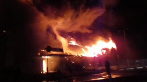 Пожар в ТЦ Перспектива, город Чехов. Часть 2