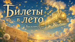 Билеты в лето. Песня о летних счастливых днях
