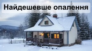 Дрова, газ чи електрика - чим вигідніше опалювати будинок взимку?