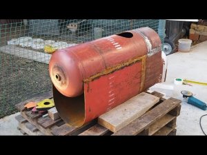 Котёл из газовых баллонов