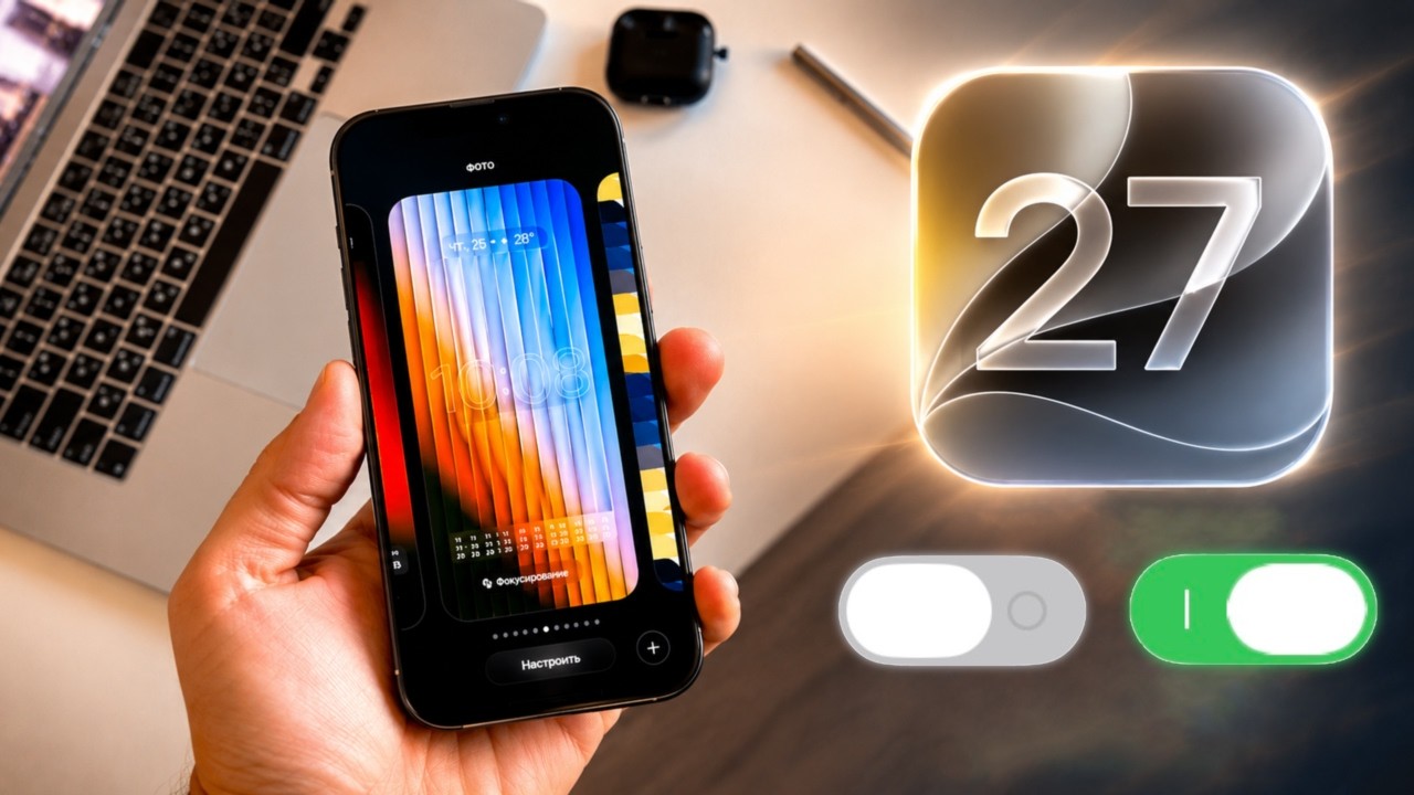 iOS 27 - проверь эти настройки iOS 27 на iPhone! смотреть онлайн