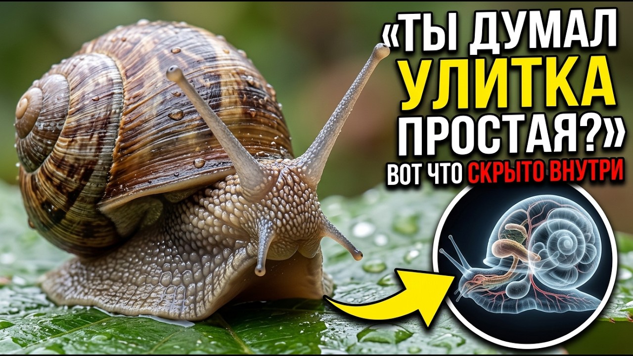 Ты Думал УЛИТКА Простая? Вот что Скрыто Внутри смотреть онлайн