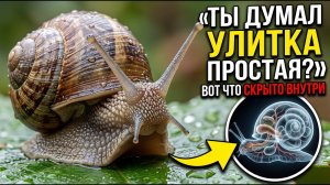 Ты Думал УЛИТКА Простая? Вот что Скрыто Внутри