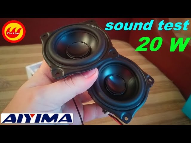 Динамики №3 (15Вт 4Ом) - Sound test смотреть онлайн