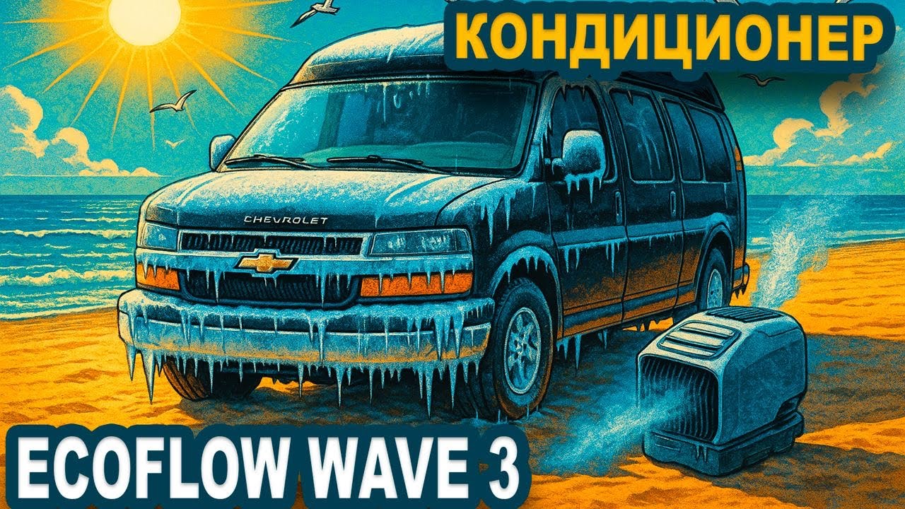 Кондиционер EcoFlow Wave 3. Он реально крут смотреть онлайн
