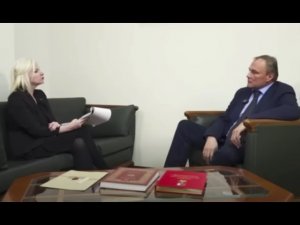 Петр Толстой: интервью Ирине Дюбуа, французский канал Dialogue F-R