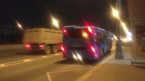 Ночная Поездка на Автобусе ЛиАЗ 5292.65 по маршруту М.Варшавская-Варшавское Шоссе Дом 124 01.04 2026