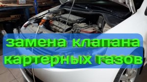 VW POLO замена клапана картерных газов. Replacing the crankcase gas valve