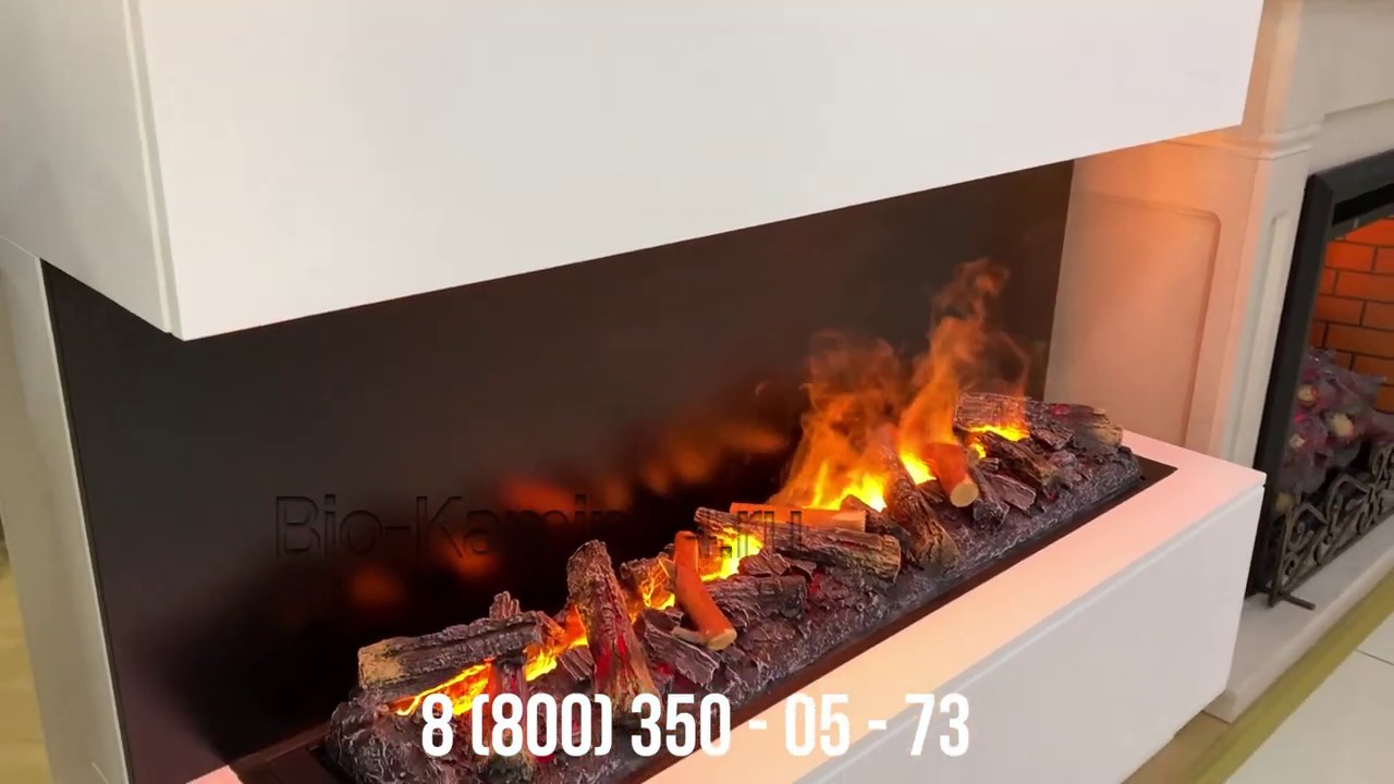 Электрокамин Modern CST 630 WT с очагом 3D Cassette 630 RealFlame смотреть онлайн