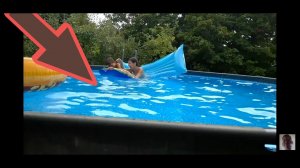 КУПАЕМСЯ С МИШЕЙ В БАССЕЙНЕ ОЧЕНЬ БЫЛО ВЕСЕЛО