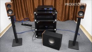 Jamo S 801 & Jamo S 808 SUB Прослушивание полочной акустики  + сабвуфер