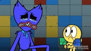 ХАГГИ ВАГГИ - КОШМАРНЫЙ СОН!   Poppy Playtime 3 - Анимации на русском_4