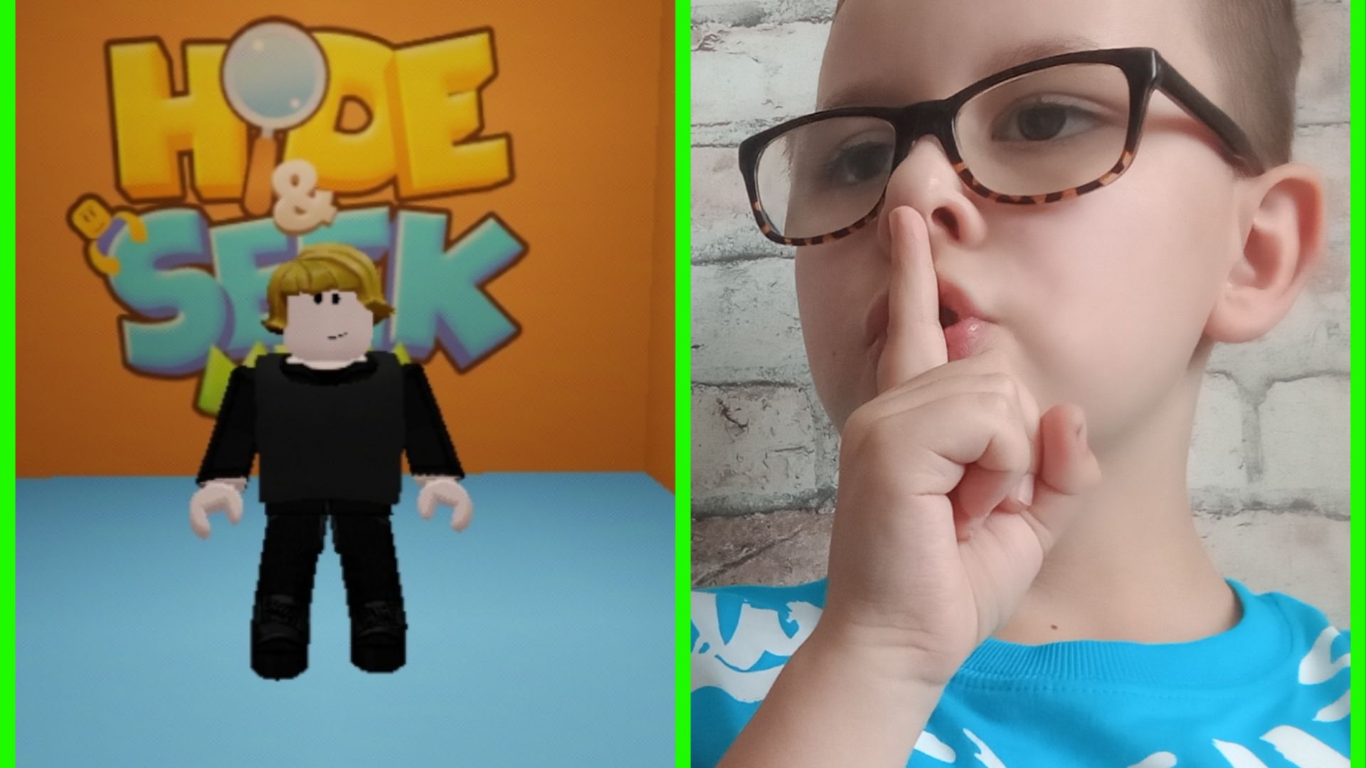 Прячусь в неочевидных местах в Roblox