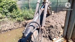Снова юмз экскаватор и снова не работает установка.