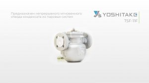 TSF-11F Поплавковый конденсатоотводчик со встроенным фильтром