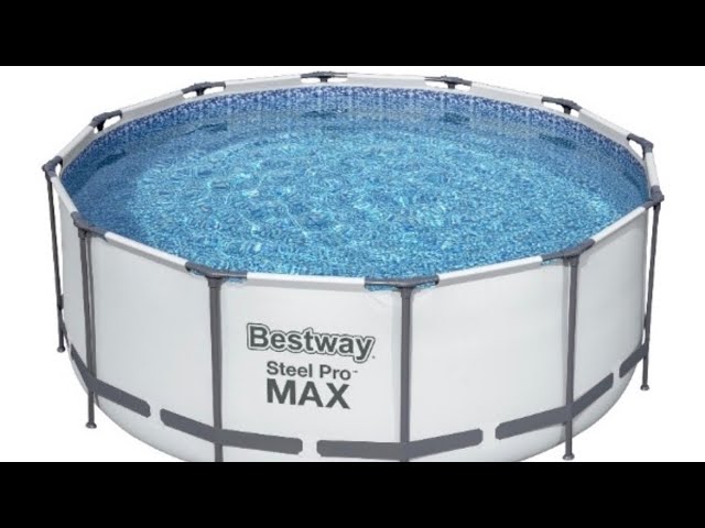 Собираем бассейн 56420 Bestway steel pro max ширина 366 глубина 122 pool assembly смотреть онлайн