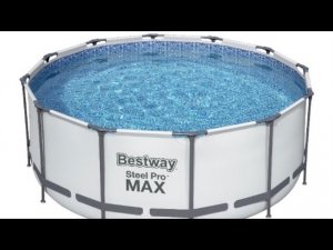 Собираем бассейн 56420 Bestway steel pro max ширина 366 глубина 122 pool assembly