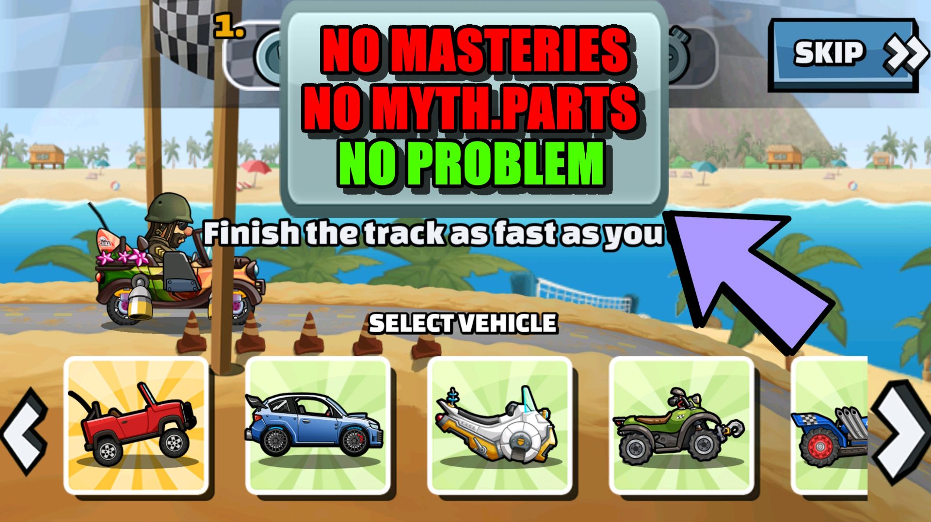 👉 NO MASTERIES NO MYTH NO PROBLEM 👈 (Hover Hoopla) - Hill Climb Racing 2 смотреть онлайн