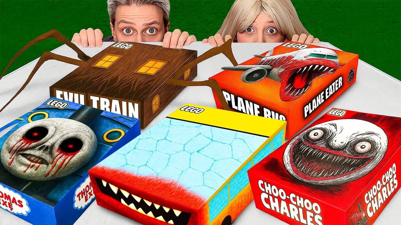 DO NOT OPEN THE LEGO SET WITH CHOO CHOO CHARLES, THOMAS.EXE, HOUSE HEAD & PLANE EATER at 3:00 !!! смотреть онлайн
