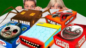 DO NOT OPEN THE LEGO SET WITH CHOO CHOO CHARLES, THOMAS.EXE, HOUSE HEAD & PLANE EATER at 3:00 !!!