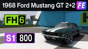 Forza Horizon 6 - 1968 Ford Mustang GT 2+2 Forza Edition
