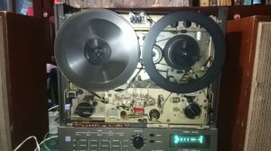 Магнитофон Юпитер МК-106 стерео. Как я поборол детонацию. Проверка режима ЗАПИСЬ.