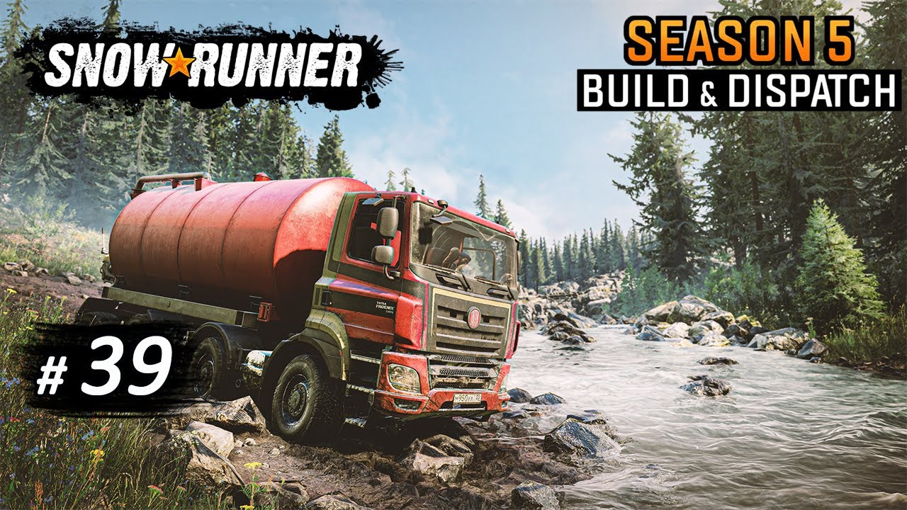 SnowRunner (Season 5: Build & Dispatch) - #39 - Дон - контракт "Стальной феникс" смотреть онлайн