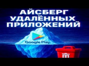Айсберг удалённых приложений из Google Play