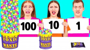 100 Слоев еды Челлендж #1 c PaRaRa Challenge