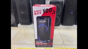 Обзор портативная колонка Eltronic 10-24/20-25 стереопара по Bluetooth Dancebox 100 Partybox