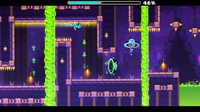 Прохождение Sky fortress в Geometry Dash | ГД прохождения выпуск 89 смотреть онлайн