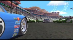 Новая покраска Молнии Маккуина. Начальная катсцена в Cars Race O Rama