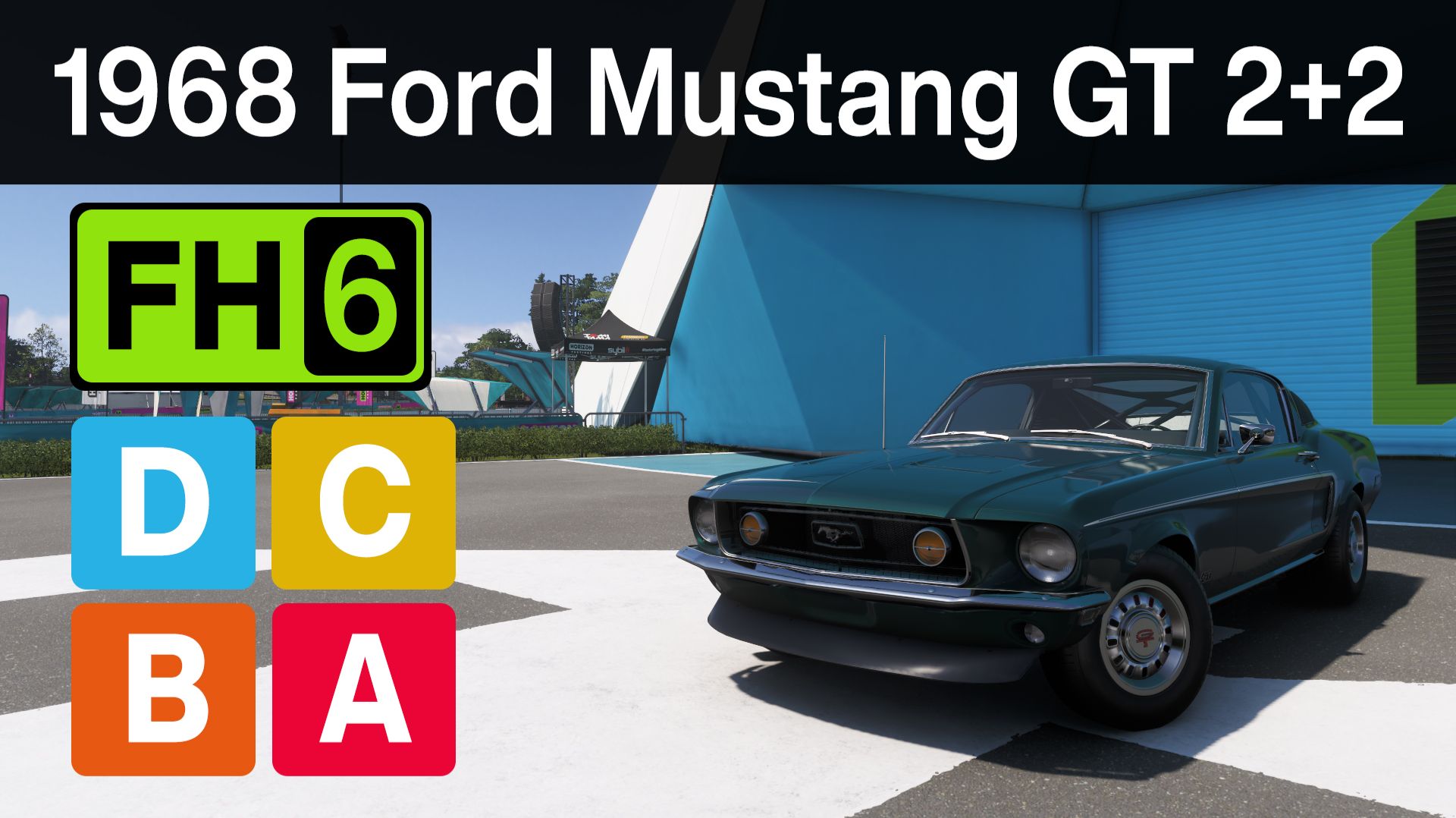 Forza Horizon 6 - 1968 Ford Mustang GT 2+2 Fastback