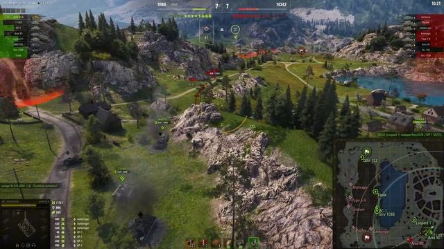 [Fermani wot] AMX 50 B ● Когда у тебя IQ 140! Можно вот так ломать рандом на протяжении всего боя.