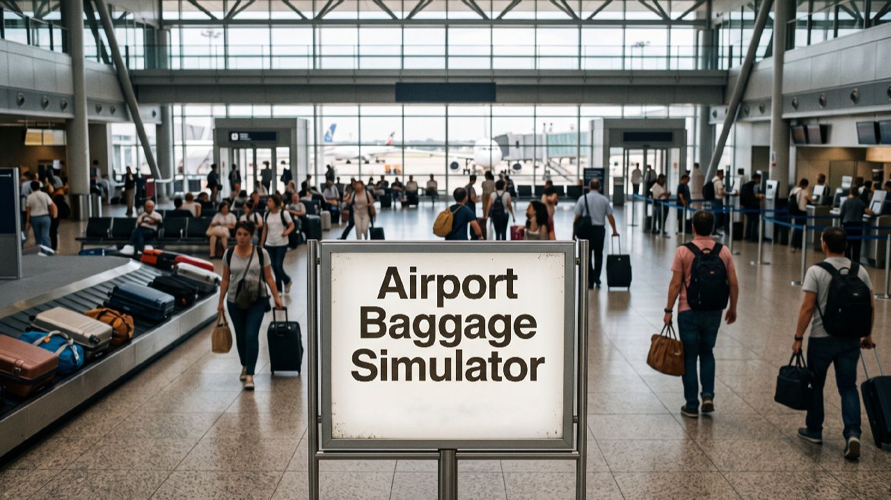 Обзор на игру Airport Baggage Simulator 🚀✈️
