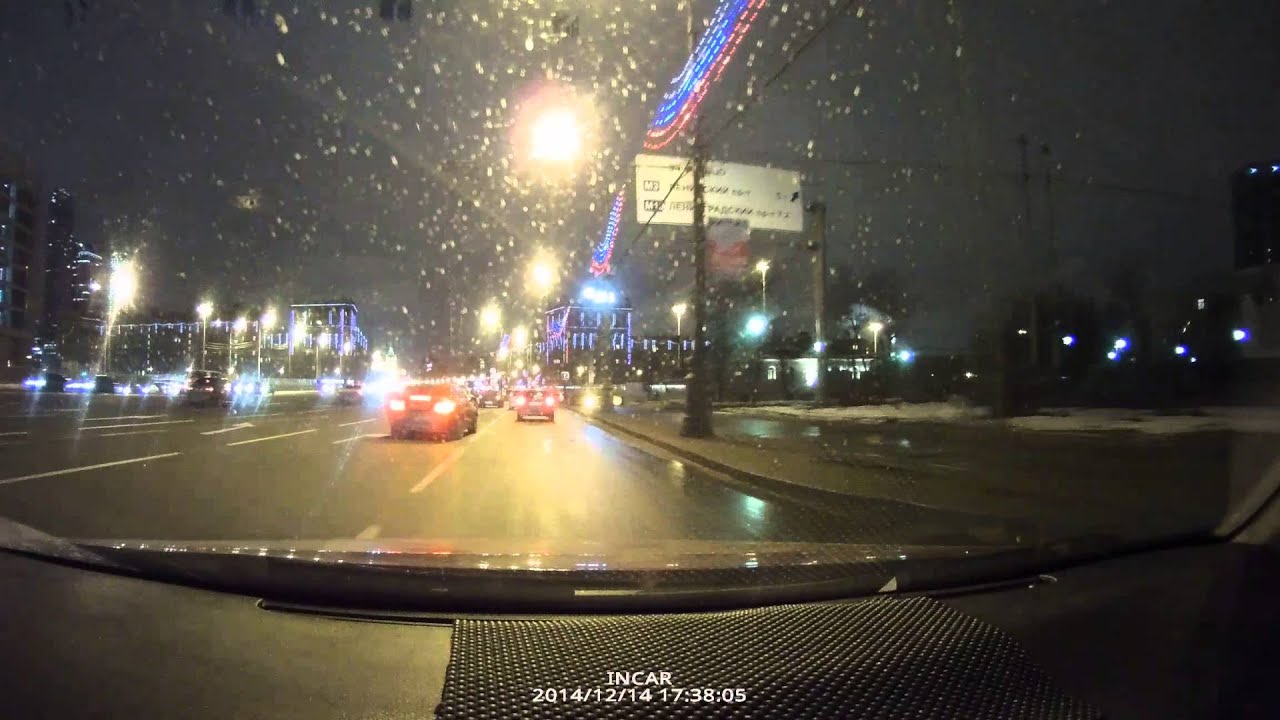 INCAR VR-950 (НОЧНАЯ СЪЕМКА)