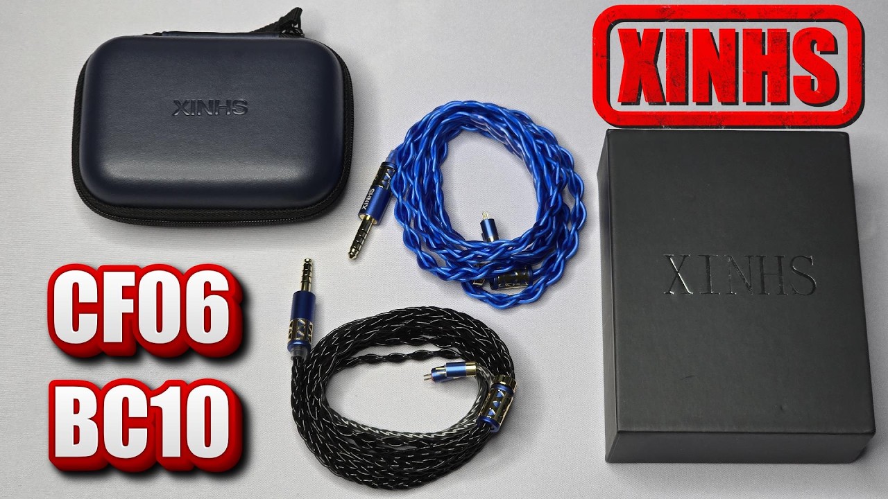 Кабели для внутриканальных наушников XINHS BC10 Black Wind Iron Rider и XINHS CF02 Cangyue Fox смотреть онлайн