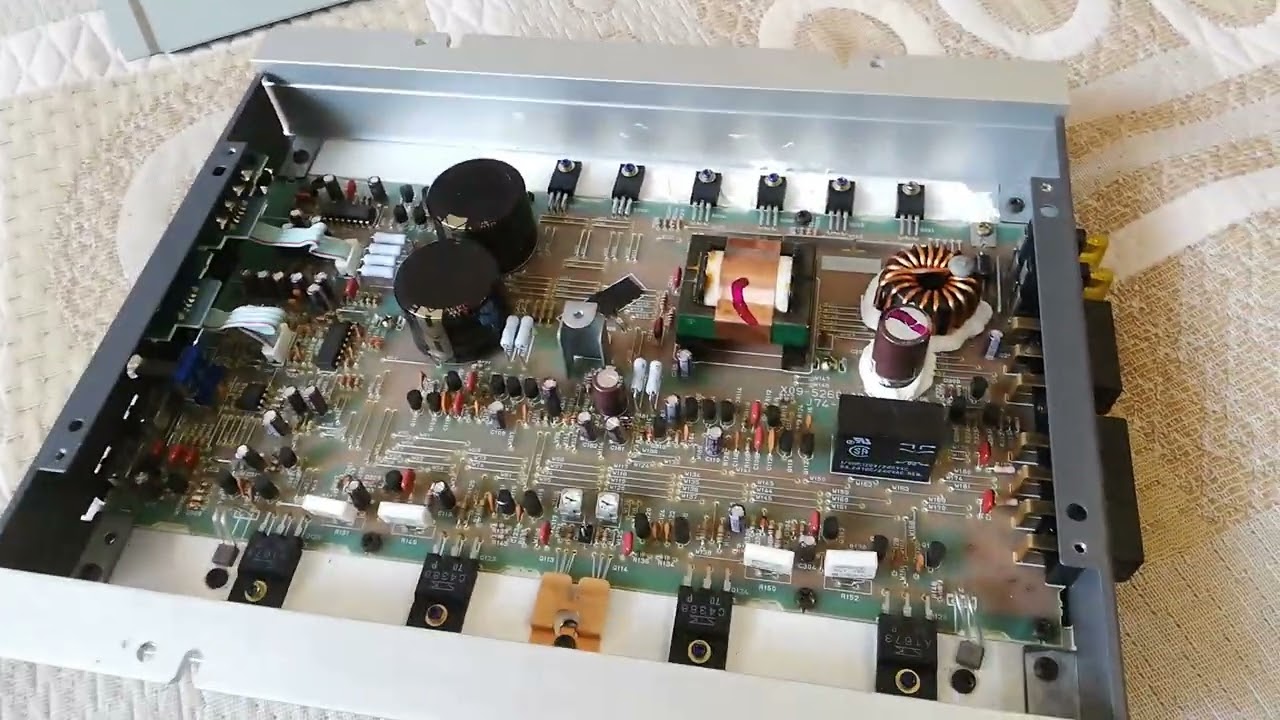 Kenwood KAC-726    Разбор   Disassemble