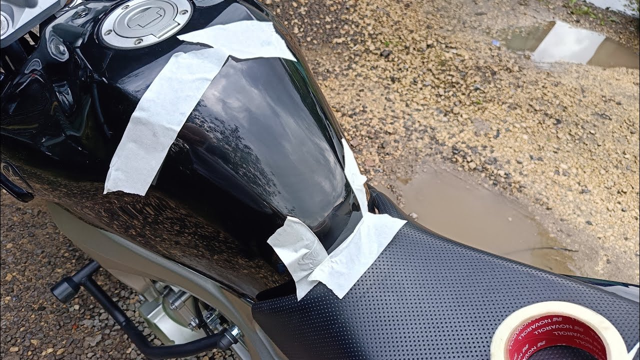 Yamaha FZ6-S. Защита от яичек.