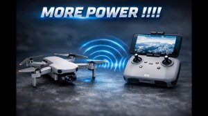 DJI mini 4k . Тест связи. Манипуляции якобы улучшающие сигнал