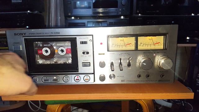 Кассетная дека SONY TC-229SD. смотреть онлайн