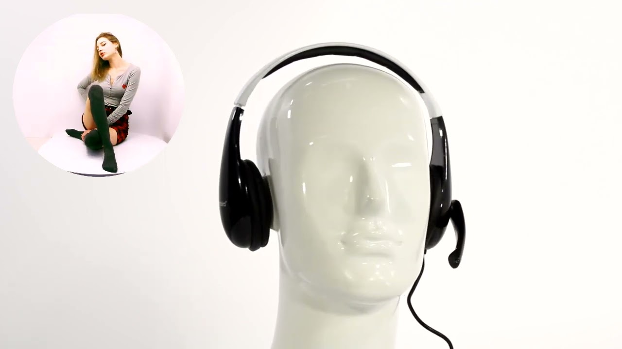 НИКС Компьютерный Супермаркет: видео про Наушники Gembird MHS-901 #1 смотреть онлайн