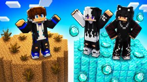 УРОВЕНЬ 1 VS УРОВЕНЬ 9999999 В МАЙНКРАФТ!