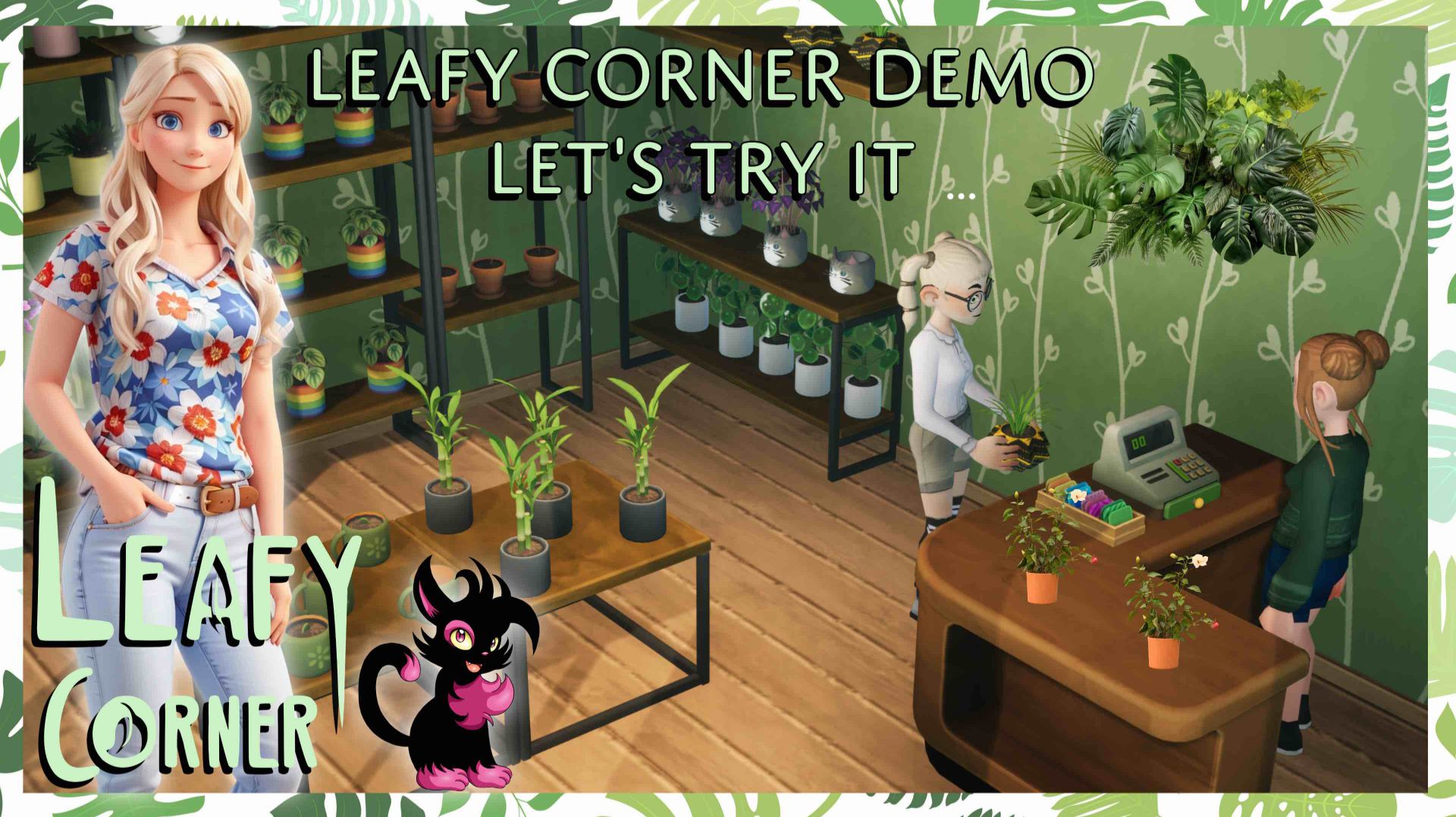 Leafy Corner Demo Let's try it смотреть онлайн