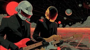 Daft Punk Inspired： Cosmic Guitar Mirage 🌌🎸 ｜ French House, Space Disco, Electronic Mix