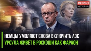 Германия загибается без своих АЭС || Императрица Урсула живёт в особых условия