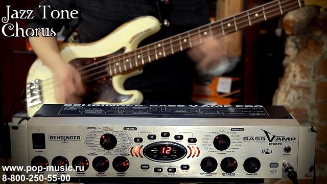 Басовый процессор BEHRINGER BASS V AMP PRO смотреть онлайн